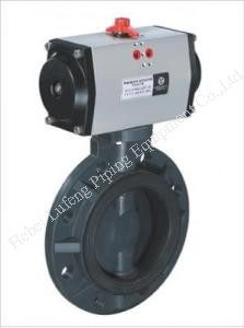 Electric butterfly valve in china