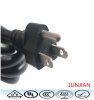 High standard US 3pin power plug cable
