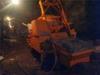 HBT2506 Mobile Concrete Mixer With Pump Save Operater Worker 4500kg