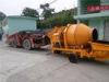 15 M/H HBT2506 Mobile Concrete Truck Trailed To Site ZL10 Loader