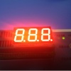 Super Red Triple Digit 0.56&quot; 7 Segment LED Display common cathode for Digital Temperature Indicator