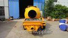 Private House Diesel Concrete Pump And Mixer 15m/h Hydraulic Cylinder Legs