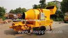 Inclined Roof Electric Concrete Mixer With Pump 380V50Hz 16 mm 2 Cable