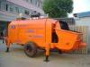 HBT8016 Trailer Concrete Pump Easy Stirred By Truck Mixer 5500kg