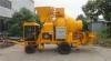 Professional Generator Trailer Concrete Pump With Mixer 50kw 4000Kg Weight