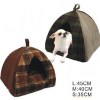 Soft Fabric Plush Fur Pet Dog House