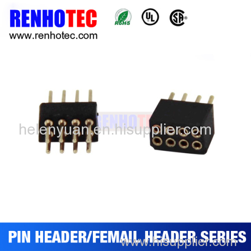 180 Defree 1.27mm Pitch 2 x NPIN Pin Header/ Female Header