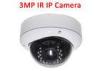3MP Wide Dynamic Range IP Camera POE 2.8mm - 12mm Varifocal Lens RoHS FCC Certification