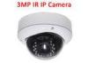 3MP Wide Dynamic Range IP Camera POE 2.8mm - 12mm Varifocal Lens RoHS FCC Certification