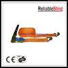 Customized 4m 8m 15m heavy duty Polyester Ratchet Tie Down Strap with J hook