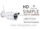 Smart Link PIR Sensor Outdoor IP Wireless Camera H.264 With Metal Shell