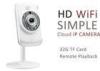 2 Way Talk High Definition Surveillance Cameras 720P With 32G TF Card