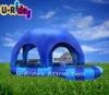 Blue Adult Round Inflatable Swimming Pools Tent With Hot Welded 6m x 6m x 0.65m