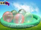 Giant Inflatable Kids Swimming Pool / Green Kids Plastic Swimming Pool