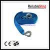 EN12195 4M / 6M / 8M Blue heavy duty lashing straps 50mm Belt Width for truck