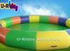 Colorful Large Blow Up Swimming Pools Security Professional With Single Tube