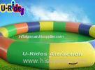 Colorful Large Blow Up Swimming Pools Security Professional With Single Tube
