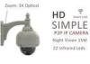 32G TF Card Outdoor Wireless Surveillance Camera High Definition CE RoHS Certification