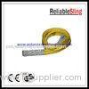 Customized Yellow 3T Flat Webbing Sling with 100% high tenacity polyester Material