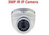 Vandal Proof H.264 Wide Dynamic Range IP Camera Dome Free APP View