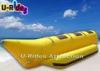 3 - 8 Person Single Tube Banana Boat Inflatable Rafts Digital Printing For Lake