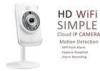 Wireless Pan Tilt Zoom IP Camera Megapixel With APP Notifications Motion Detection