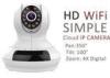 Pan Tilt 4X Digital Zoom Network Cloud IP Camera Monitoring With 32G SD Card Slot