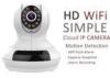 Two Way Voice Indoor Wireless IP Camera Support 32G SD Card Free App View