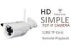 128G SD Card Infrared Outdoor Wireless IP Camera Night Vision Bullet Type