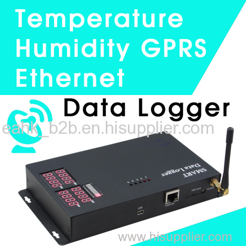 Temperature Humidity GPRS Ethernet Data Logger