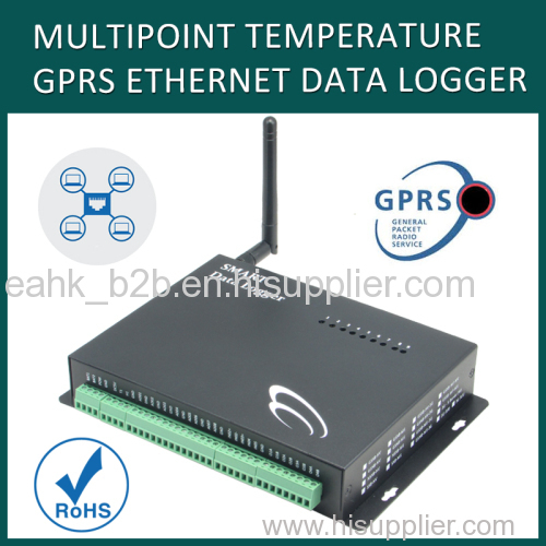 Multipoint GPRS Ethernet Data Logger