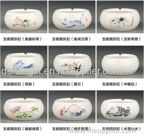 Newly design ceramic cute cigar ashtray