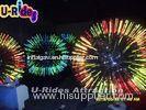 PVC / TPU Fluorescent Inflatable Zorb Ball / Giant Inflatable Zorbing Water Ball