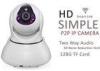 128G TF Card Two Way Talk High Definition Surveillance Cameras Infrared