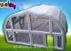 0.9mm PVC Inflatable Event Tent Grey Air Tight Inflatable Shelter For Show