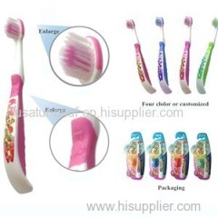 Lovely Kids Cartoon Toothbrush