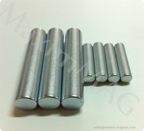 Neodymium magnetic rods N38 grade
