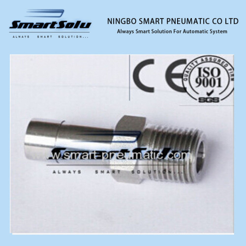 Stainless Steel Straight Male Weld Connector/Fitting