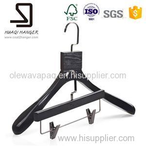 Wooden Clothes Hanger Set