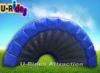 0.55MM PVC Concert Inflatable Stage Roof Blue Inflatable Stage Cover 10M X 5M X 4M