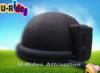 Dark Black Event Dome Tent Waterproof Inflatable Portable Planetarium