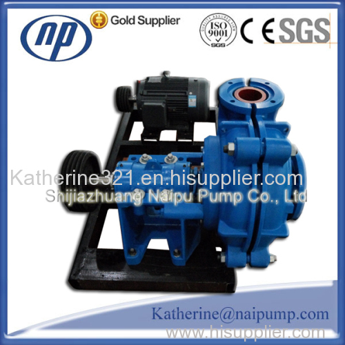 6/4 single-stage Industrial Dewatering Slurry Pumps