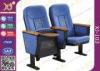 560mm Center Distance Fabric Cushion Commercial Theater Seating Chairs For Meeting Room