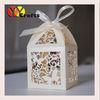 Laser cut Butterfly wedding gift boxes wedding favour sweet boxes cheap price