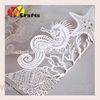 wedding invitation card 2015 new style luxurious sea horse white laser cut design 2015 greeting ca