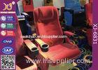 Foldable Pu Foam Inner Movie Theater Seats Fabric Upholstery Chairs For Imax