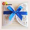 Lovely heart shape wedding invitation card 2015 sample design