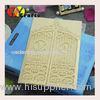 Gate design wedding invitation card and rsvp card Laser cut glitter paper wedding invitation card