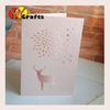 wedding invitation card deer animal print theme wedding invitation cards for wedding stationers For