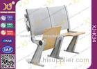 Eco - Friendly Aluminum Alloy School Desk And Chair With Wood Table Aluminum Hinge